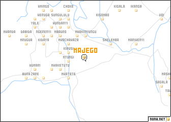 map of Majego