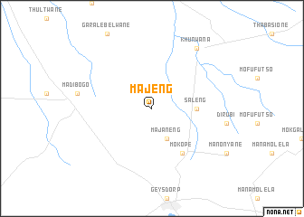 map of Majeng