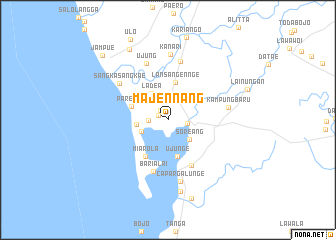 map of Majennang