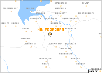 map of Majerarambo