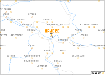 map of Majere