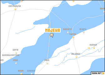 map of Majewa