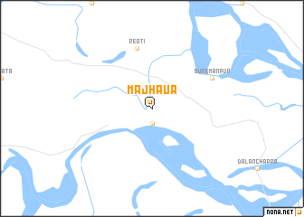 map of Majhaua