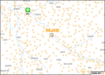 map of Majhoi