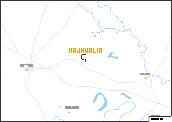 map of Majhwalia