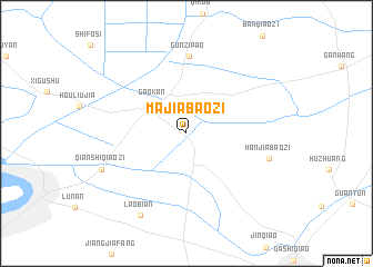 map of Majiabaozi