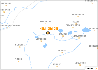 map of Majiadian