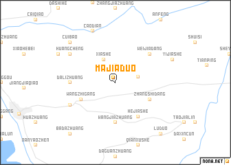 map of Majiaduo