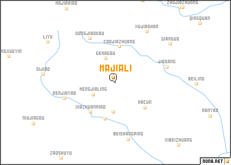 map of Majiali