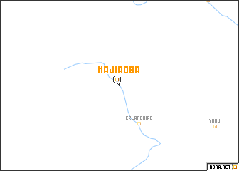 map of Majiaoba