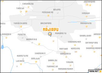 map of Majiapu