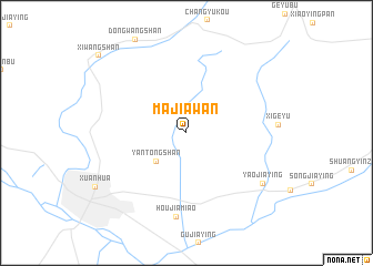 map of Majiawan