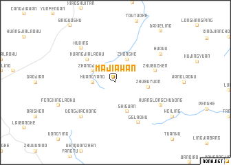 map of Majiawan