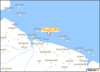 map of Majiazao