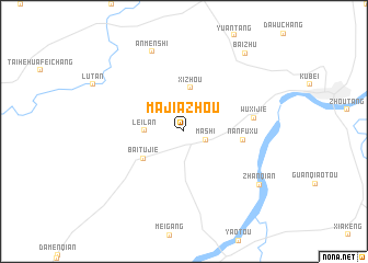 map of Majiazhou