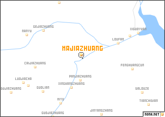 map of Majiazhuang