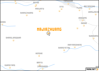 map of Majiazhuang