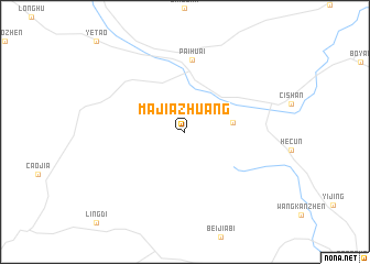 map of Majiazhuang