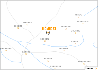 map of Majiazi