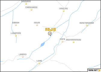 map of Majia