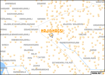 map of Majīd Magsi