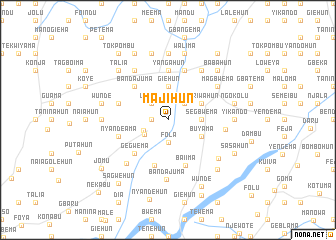 map of Majihun