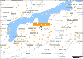 map of Māji ka Khu