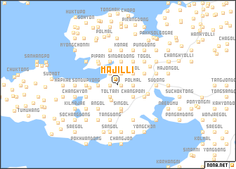 map of Majil-li