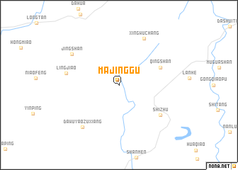 map of Majinggu