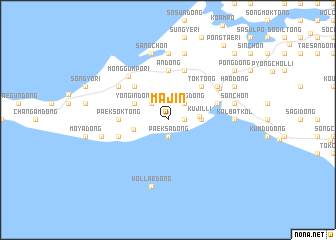 map of Majin