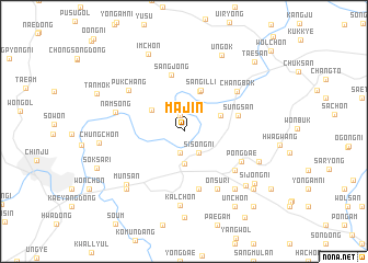 map of Majin