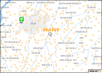 map of Majipur