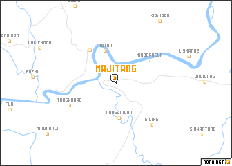 map of Majitang