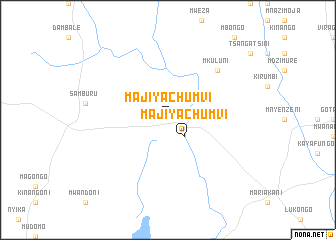 map of Maji ya Chumvi