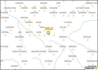 map of Maji