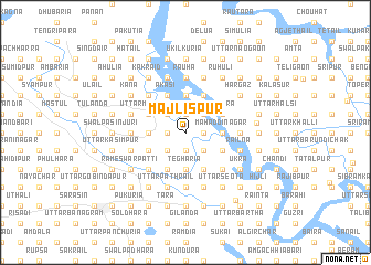 map of Majlispur