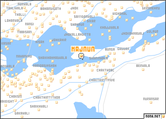 map of Majnūn