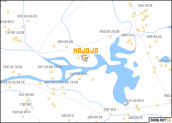 map of Majojo