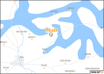map of Majok