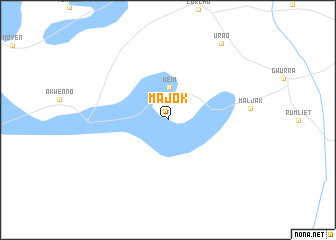 map of Majok