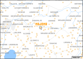 map of Majoma