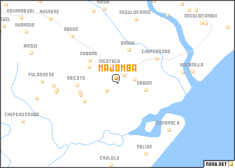 map of Majomba