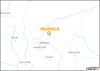 map of Majomela