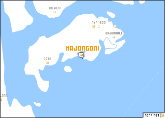 map of Majongoni