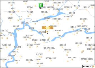 map of Majŏn