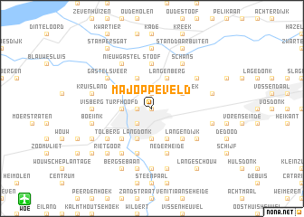 map of Majoppeveld