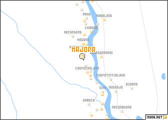 map of Majora