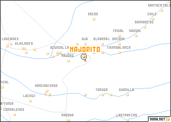 map of Majorito