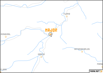 map of Major