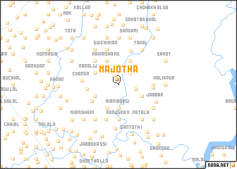 map of Majotha